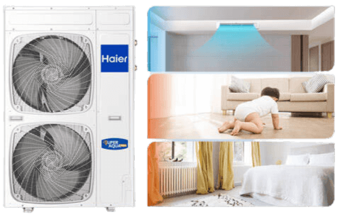 Pompa ciepła Haier SUPER AQUA Monoblok 16 kW - No Limits Energy Łukasz Wolski