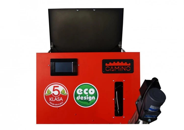Camino 4 Slim 20kw + ecoMAX 920 - żeliwny kocioł na pellet - No Limits Energy Łukasz Wolski