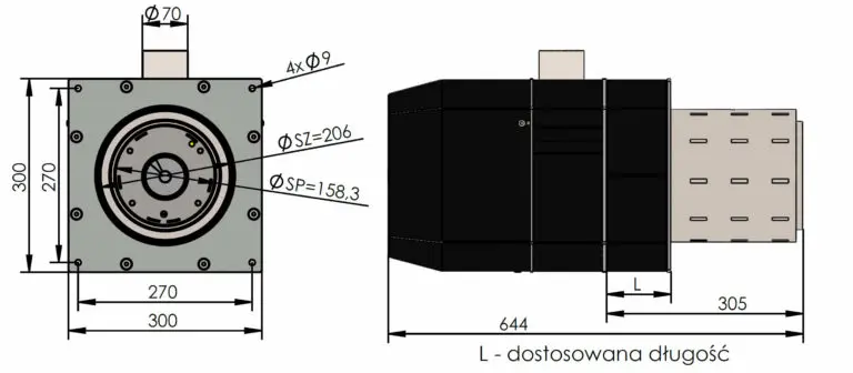 palnik 70 kW